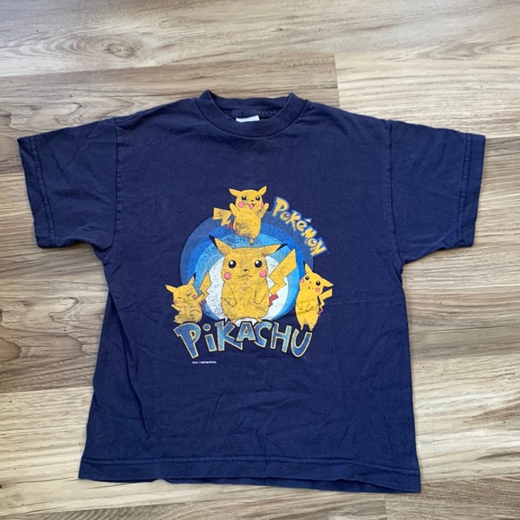 Vintage Pokémon Pikachu Shirt 1999 Nintendo Vintage Top - Picture 1 of 8